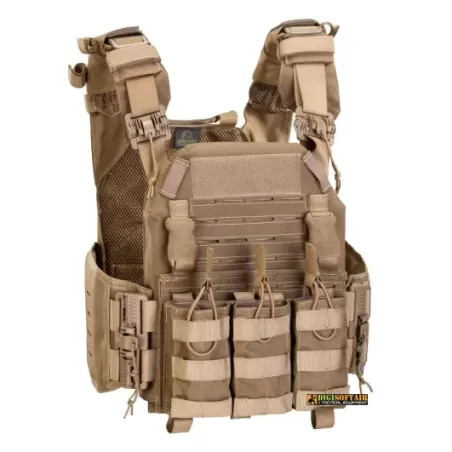 Defcon 5 storm plate carrier with quick release system + triple mag. pouch BAV23 CT