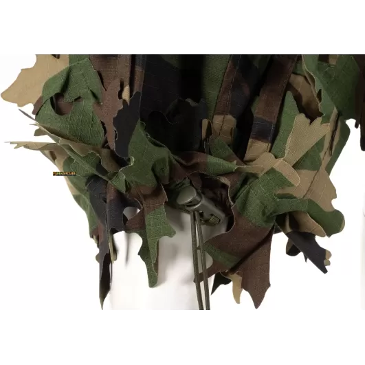  Woodland Invader Gear Sniper Bolero Leaf