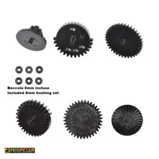 Retro Arms 16:1 Pandora CNC Gears with 8mm Bushings Included, bearing axe 3mm