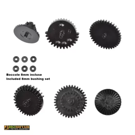 Retro Arms 16:1 Pandora CNC Gears with 8mm Bushings Included, bearing axe 3mm