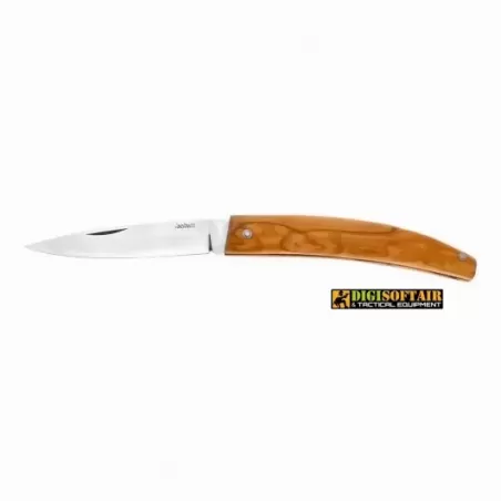 Vendita online Gobbo Abruzzese lama satinata OLIVO 22cm, coltello artigianale di Piscitelli