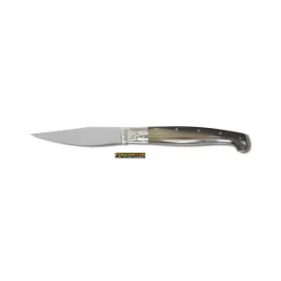 Pattada Brotzu satin with Horn 27cm, artisan Sardinian knife