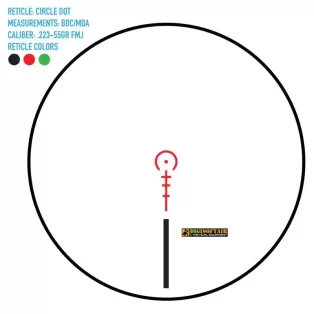 Firefield RapidStrike 1-6×24 SFP Riflescope Kit F13070K 2