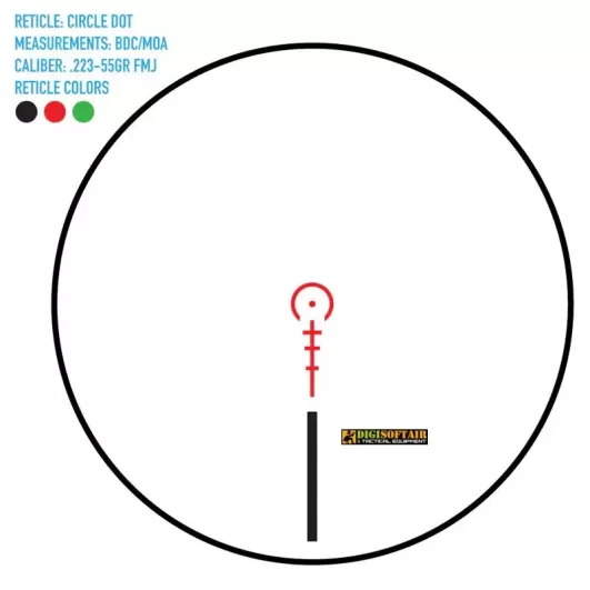 Firefield RapidStrike 1-6×24 SFP Riflescope Kit F13070K