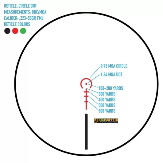 Firefield RapidStrike 1-6×24 SFP Riflescope Kit F13070K