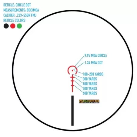 Firefield RapidStrike 1-6×24 SFP Riflescope Kit F13070K