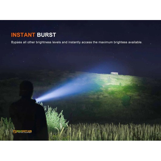 Fenix HT18R V2.0 — long-distance rechargeable flashlight 3700 lm