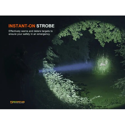 Fenix HT18R V2.0 — long-distance rechargeable flashlight 3700 lm