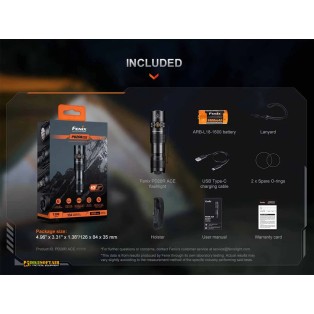 Fenix PD26R ACE — Compact Rechargeable EDC Flashlight 1300 lm 2