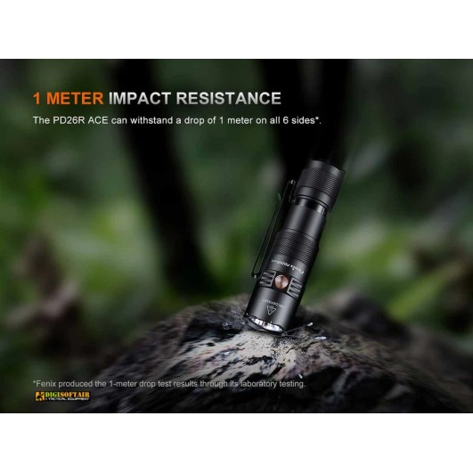 Fenix PD26R ACE — Compact Rechargeable EDC Flashlight 1300 lm