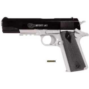 Colt 1911 dual tone a molla con carrello in Metallo  2