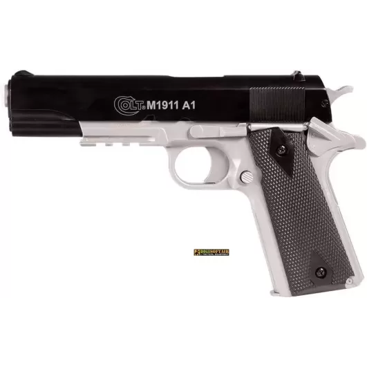 Colt 1911 dual tone a molla con carrello in Metallo