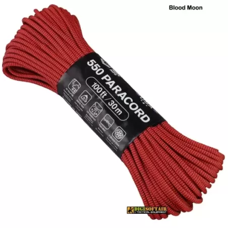 Buy Paracord Atwood Rope Mfg Blood Moon 30m