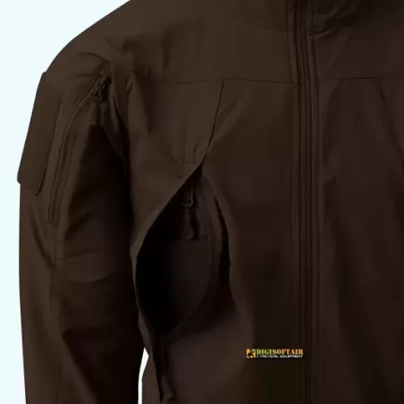 Trooper MK2 Jacket Softshell Earth Brown Helikon Tex  Trooper MK2 Jacket Softshell Earth Brown Helikon Tex