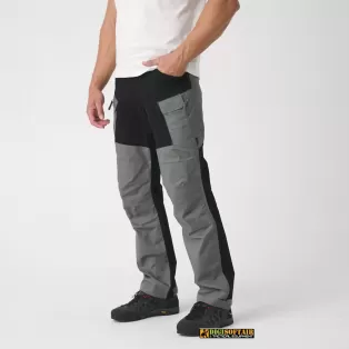 Hybrid Outback Pants Duracanvas Cloud Gray / Black A Helikon Tex SP-HOP-DC-84011A