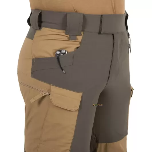 Hybrid Outback Pants Duracanvas Coyote Helikon Tex     SP-HOP-DC-11