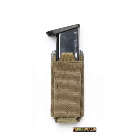 Coyote Brown Hybrid Mag Pouch - Pistol, Black Folium