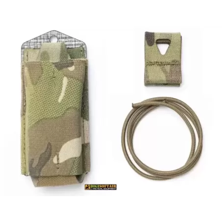 Ranger Green Hybrid Mag Pouch - Pistol, Black Folium