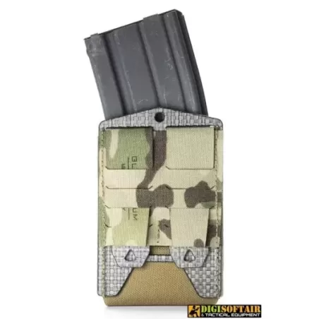 Black Hybrid Mag Pouch - Rifle, Black Folium