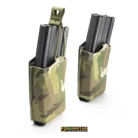 Coyote Brown Hybrid Mag Pouch - Rifle, Black Folium