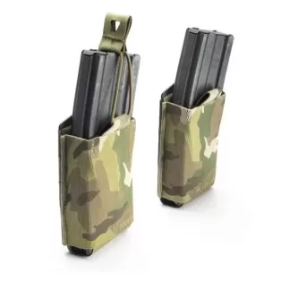 Multicam Hybrid Mag Pouch - Rifle, Black Folium 2