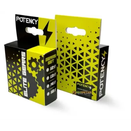 Elite Gear Potency 16:1, set di ingranaggi in acciaio