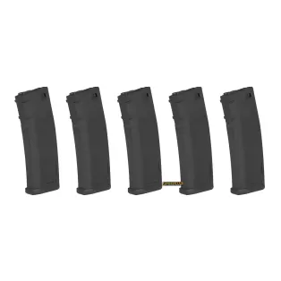 Buy Specna Arms Set of 5 Hi-Cap 380 BB Black Magazines  2