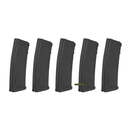 Buy Specna Arms Set of 5 Hi-Cap 380 BB Black Magazines 