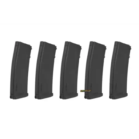 Buy Specna Arms Set of 5 Hi-Cap 380 BB Black Magazines 
