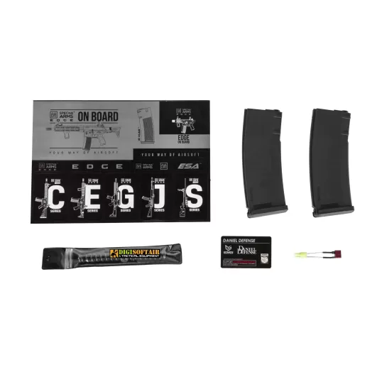 Specna Arms Daniel Defense SA-E27 RIS III 10,5'' EDGE HAL ETU ASG Carbine Black