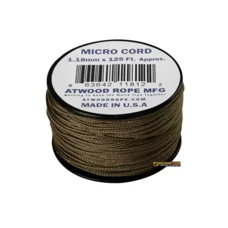 Vendita online Atwood Rope MFG Micro Cord 38m Coyote