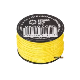 Buy Atwood Rope MFG Micro Cord 125ft Yellow