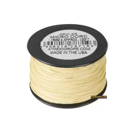  Atwood Rope MFG Micro Kevlar Cord 38m Yellow