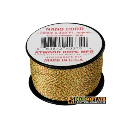 Atwood Rope Nano Cord Jamaican crazy 91m