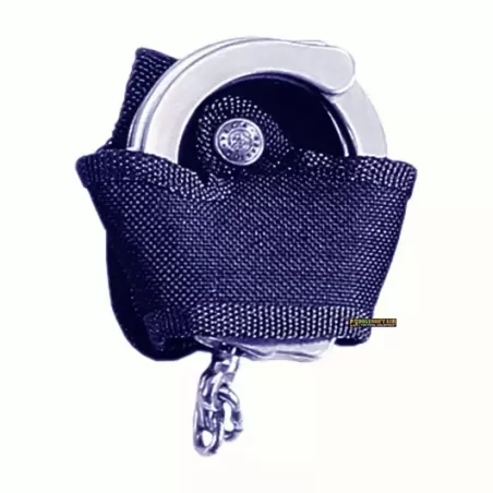 Vendita online Vega holster porta manette aperto in nylon Blu 2p77b