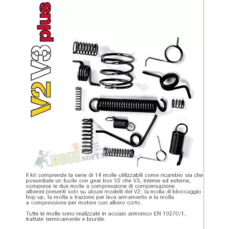 Pirani Kit Molle per gearbox V2 e V3