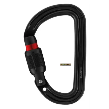 Petzl Moschettone nero SM'D, SCREW-LOCK  Petzl Moschettone nero SM'D, SCREW-LOCK