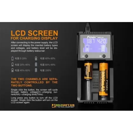 Fenix ARE A2 Dual Channel Battery Charger 