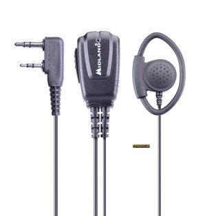 MA24 Lk — Auricolare con microfono 2-pin Kenwood (Cod. C1611)