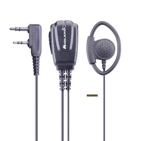 MA24 Lk — 2-Pin Kenwood Headset Microphone (Code C1611)