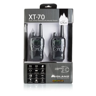 Midland XT70 — Dual Band Walkie Talkie, Range up to 12 km 2