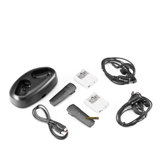 Midland XT70 — Dual Band Walkie Talkie, Range up to 12 km