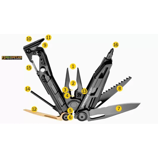 Leatherman Black, with black holster