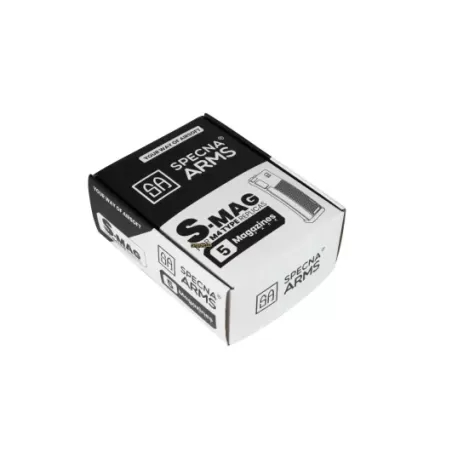 Specna Arms Set of 5 Mid-Cap Magazines M4 M16 Series 125bb Tan SPE-05-025720