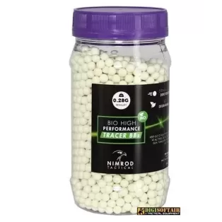 Vendita online Pallni Biodegradabili 0,28g Nimrod Tracer BB 2000bb