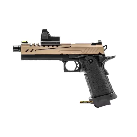 Vorsk Hi-Capa 5.1S Tan Black color, red dot included