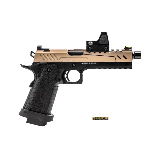 Vorsk Hi-Capa 5.1S Tan Black color, red dot incluso