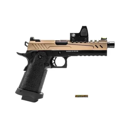 Vorsk Hi-Capa 5.1S Tan Black color, red dot included