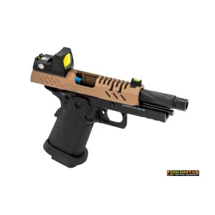 Vorsk Hi-Capa 3.8 PRO Tan/Bronze con Red Dot 2
