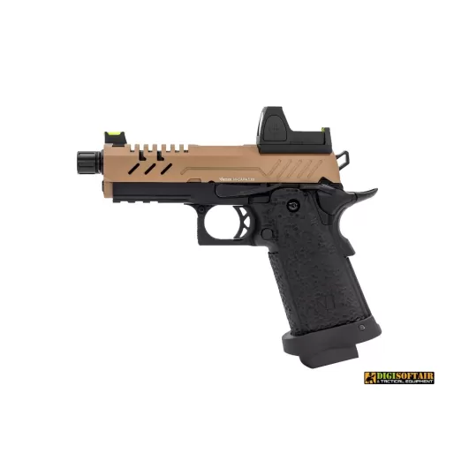 Vorsk Hi-Capa 3.8 PRO Tan/Bronze with Red Dot